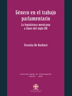 cover image of Género en el trabajo parlamentario